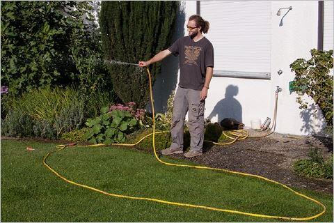 Garten- und Landschaftsbau - Seelig - Fertiger Rollrasen Frisch verlegter Rollrasen